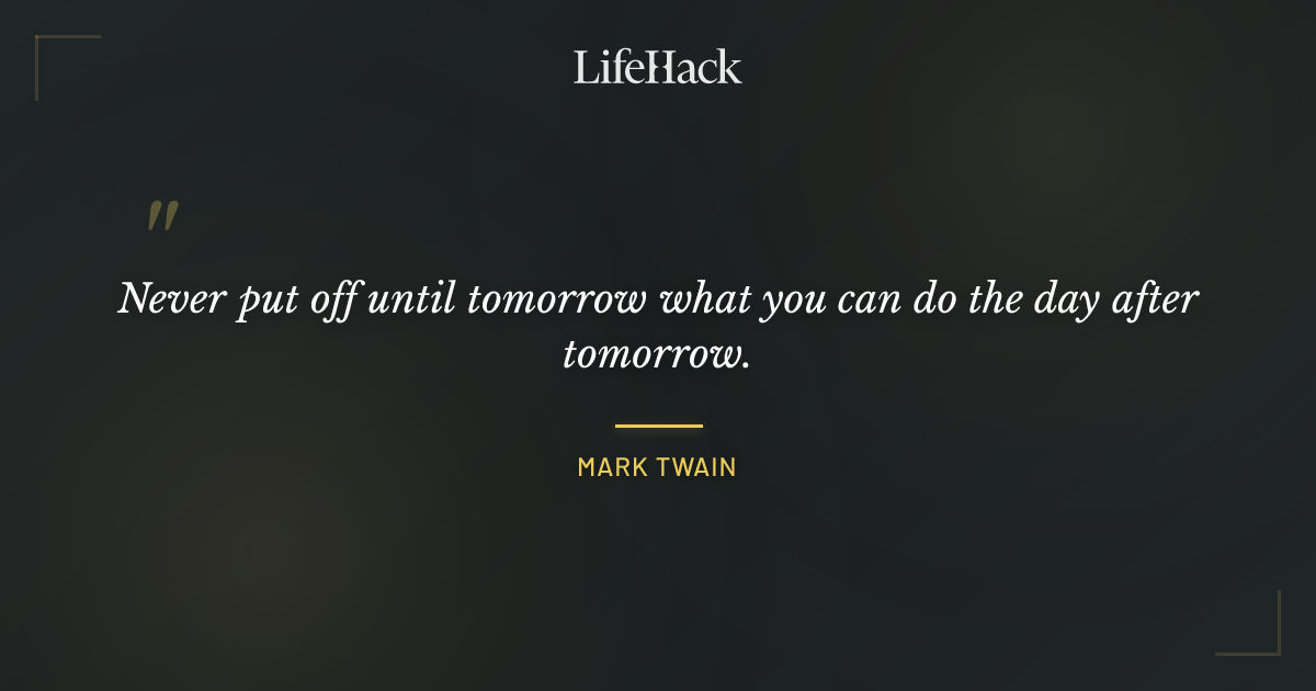 Quote by Mark Twain
