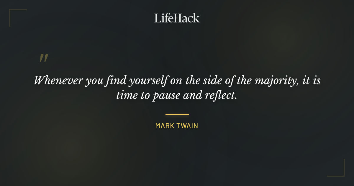 Quote by Mark Twain