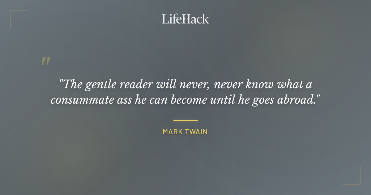 Quote by Mark Twain