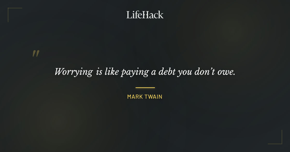 Quote by Mark Twain