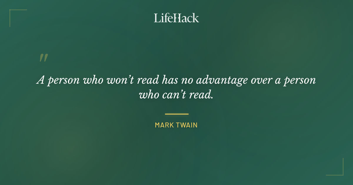 Quote by Mark Twain
