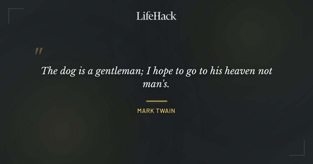 Quote by Mark Twain