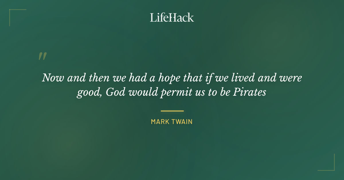 Quote by Mark Twain