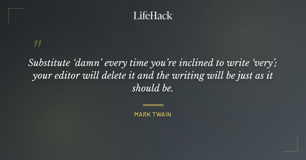Quote by Mark Twain