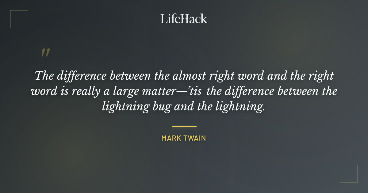 Quote by Mark Twain