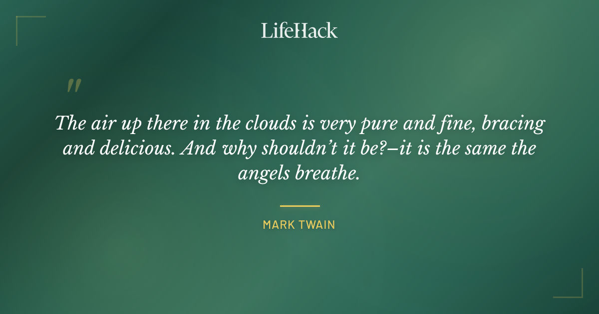 Quote by Mark Twain