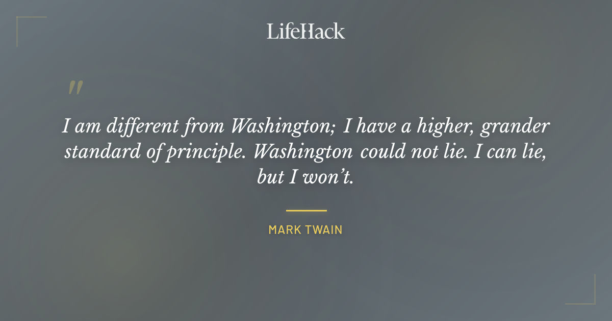 Quote by Mark Twain
