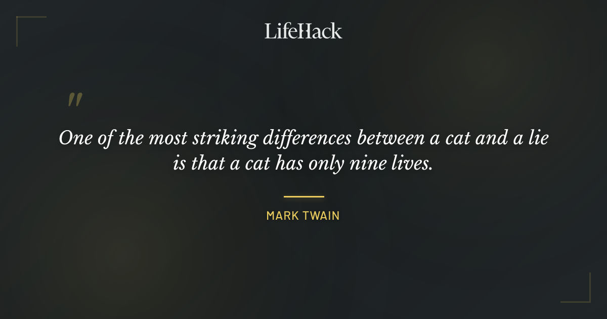 Quote by Mark Twain