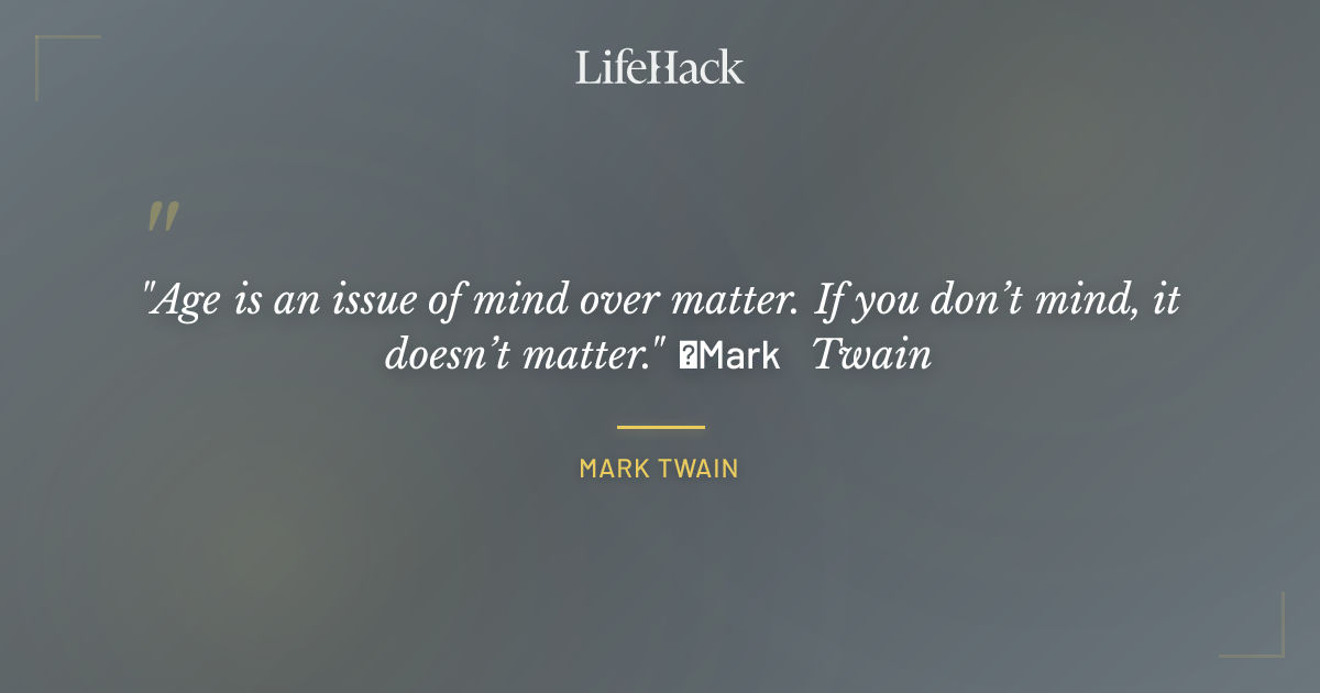 Quote by Mark Twain