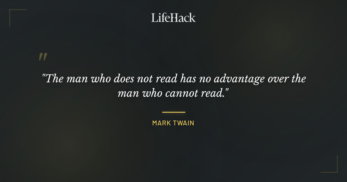 Quote by Mark Twain