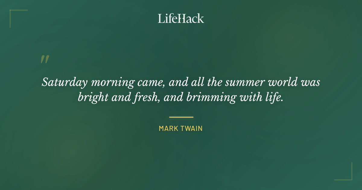 Quote by Mark Twain