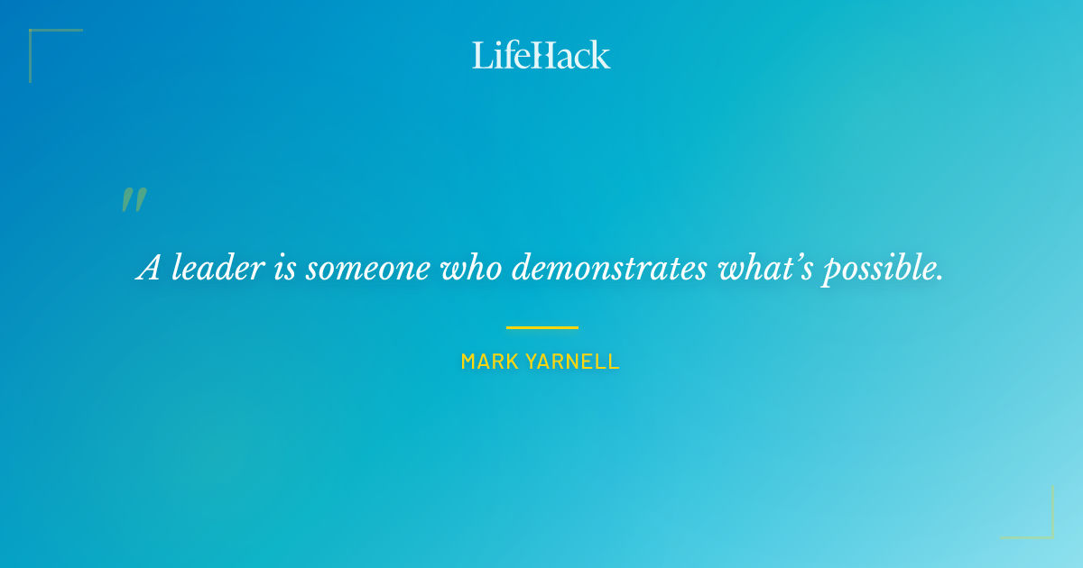 Quote by Mark Yarnell