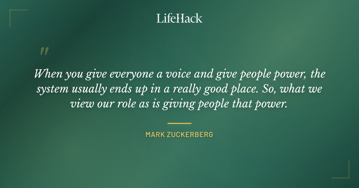 Quote by Mark Zuckerberg