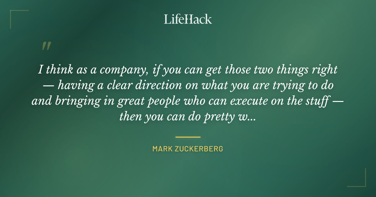 Quote by Mark Zuckerberg