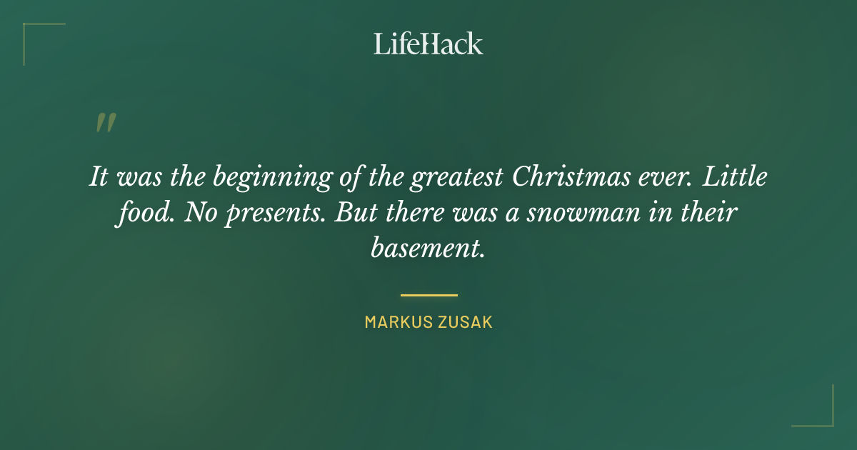 Quote by Markus Zusak