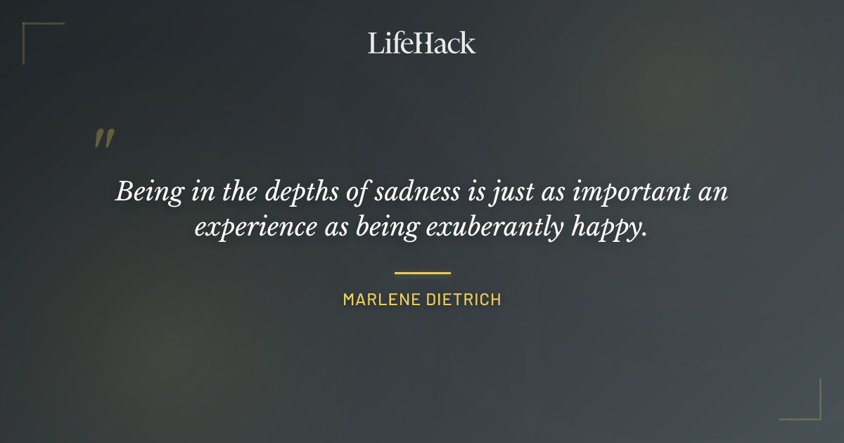 Quote by Marlene Dietrich