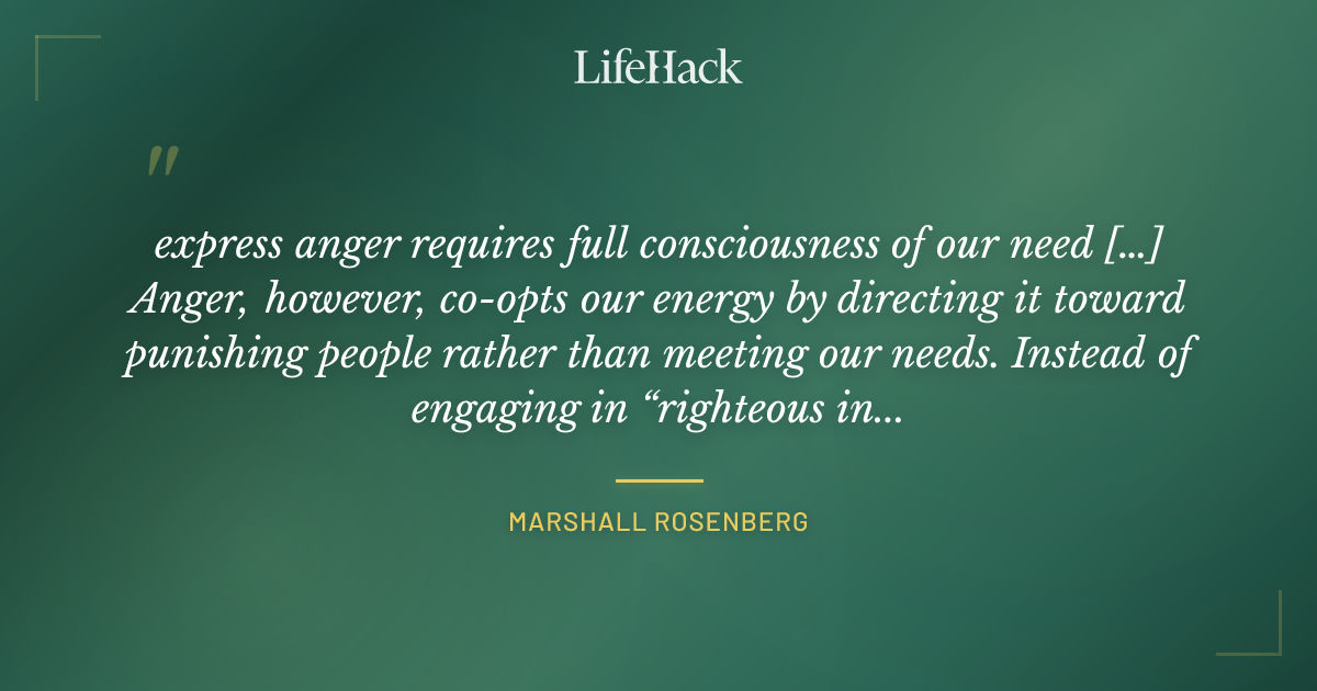 Quote by Marshall Rosenberg