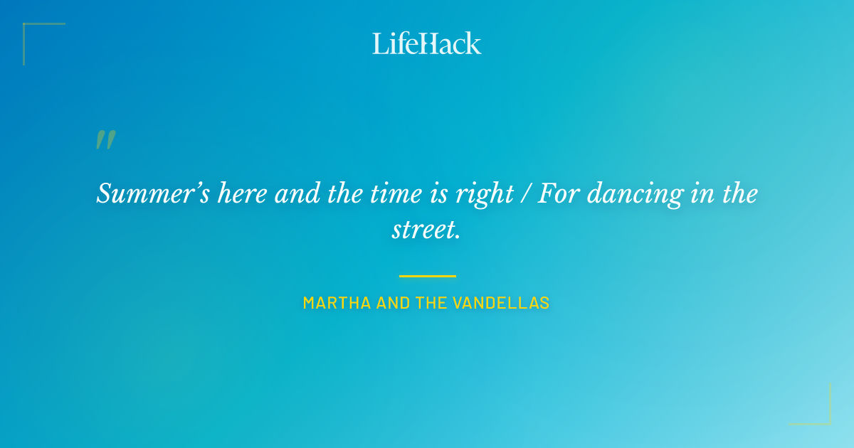 Quote by Martha and the Vandellas