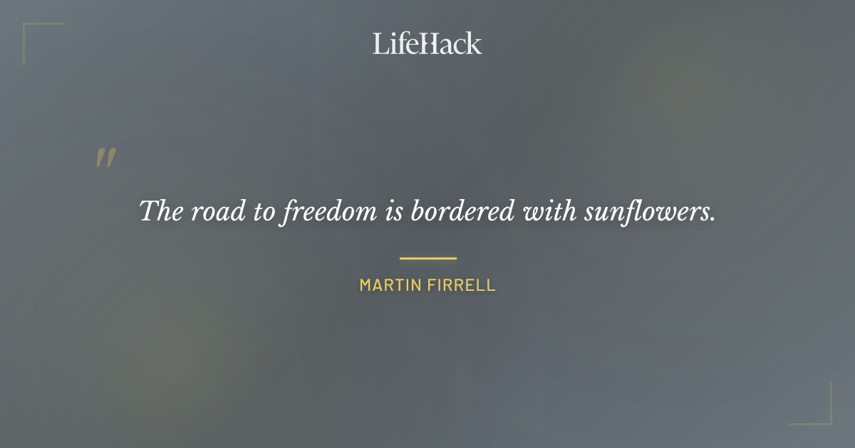 Quote by Martin Firrell