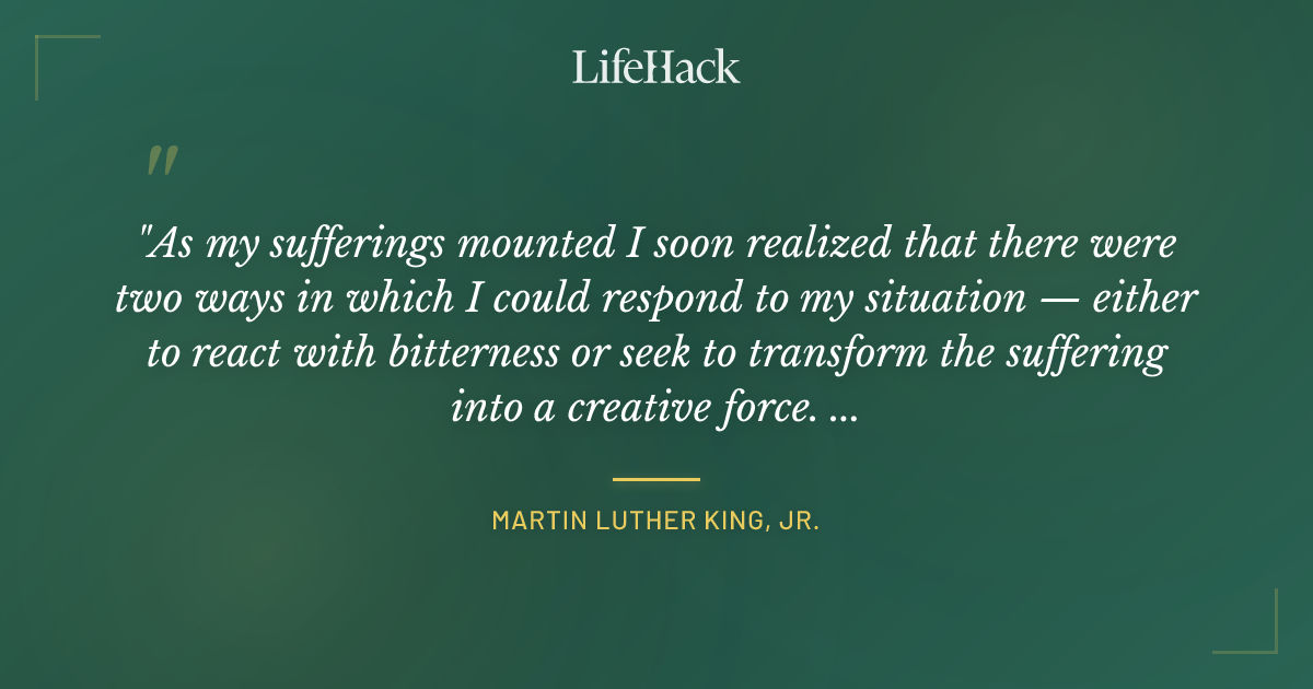 Quote by Martin Luther King, Jr.