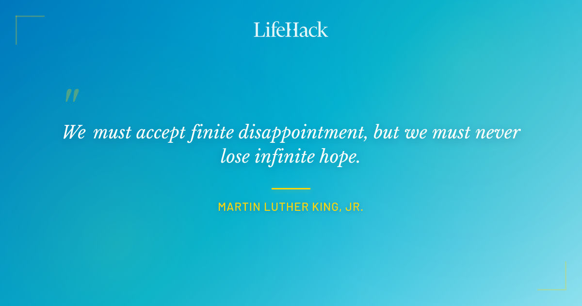 Quote by Martin Luther King, Jr.