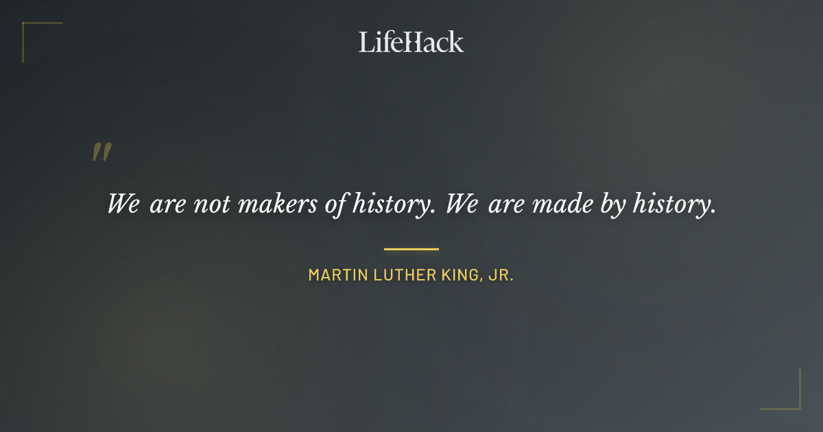 Quote by Martin Luther King, Jr.