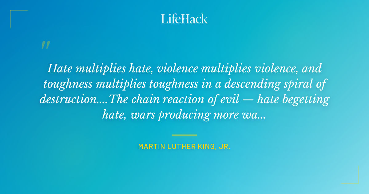 Quote by Martin Luther King, Jr.