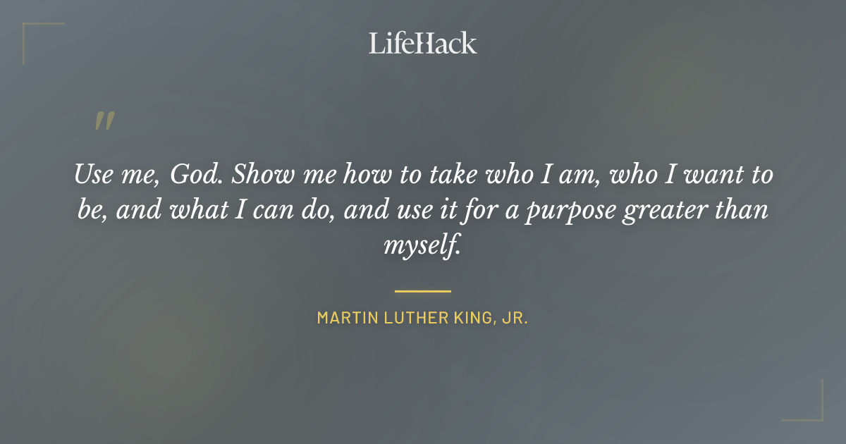 Quote by Martin Luther King, Jr.