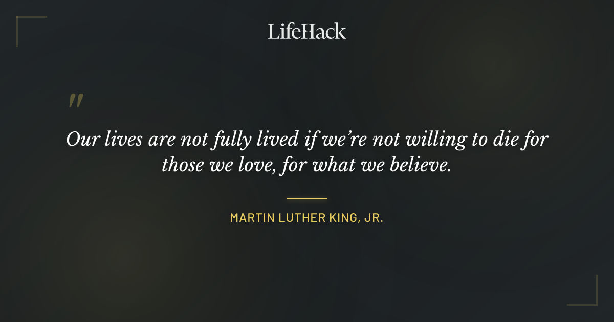 Quote by Martin Luther King, Jr.