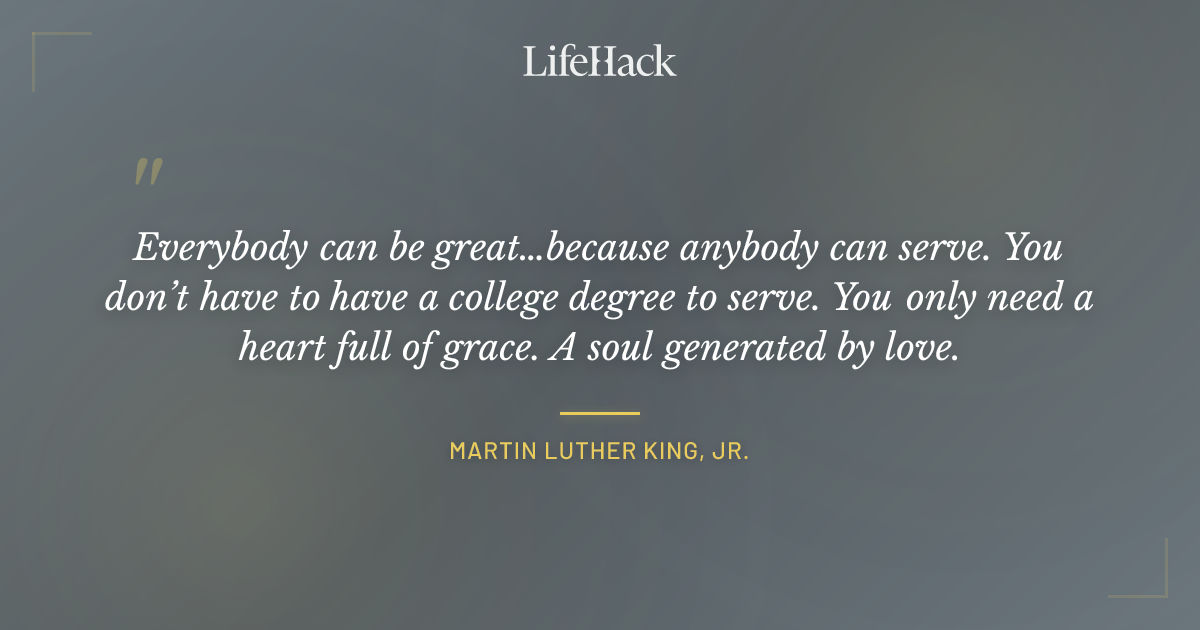 Quote by Martin Luther King, Jr.