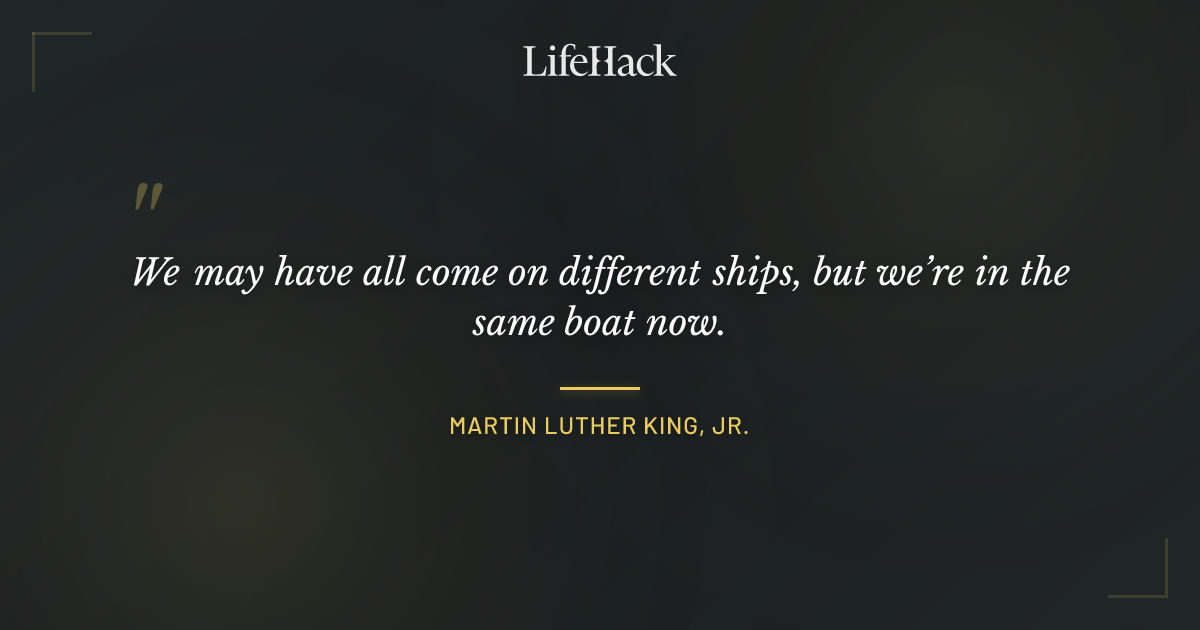 Quote by Martin Luther King, Jr.