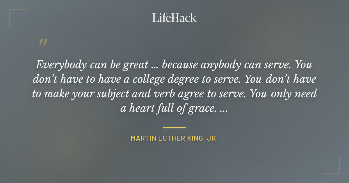 Quote by Martin Luther King, Jr.