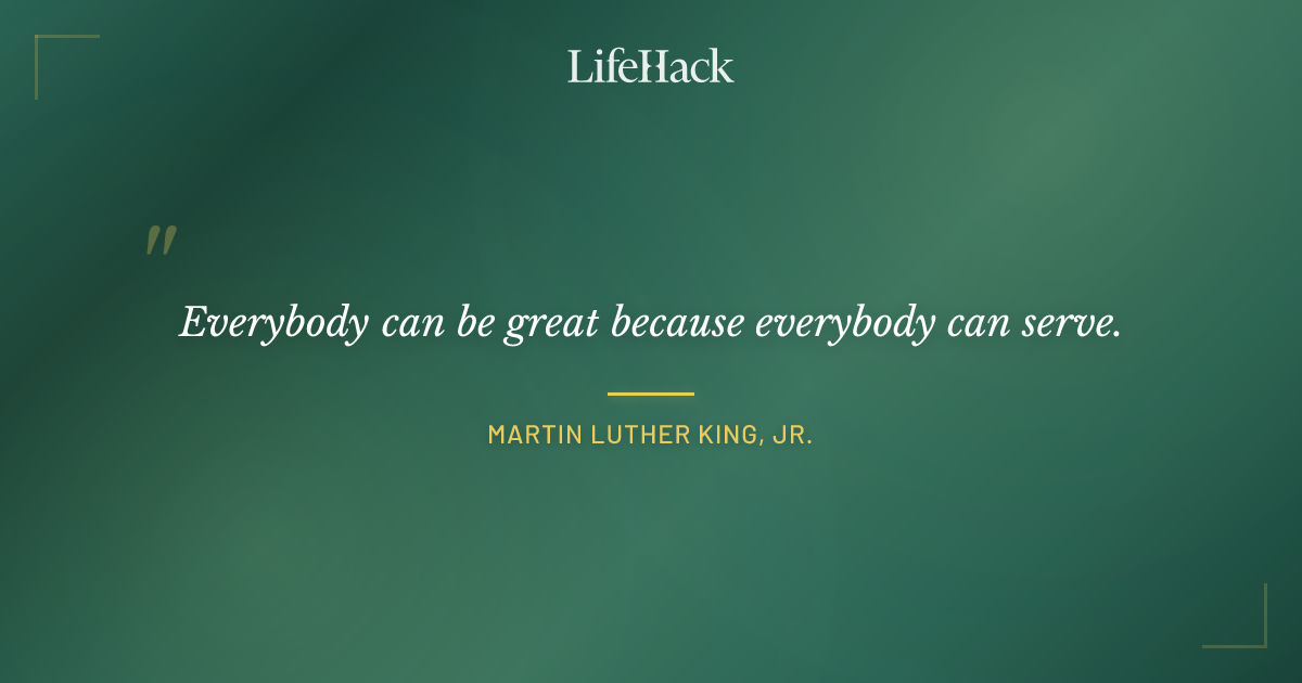 Quote by Martin Luther King, Jr.