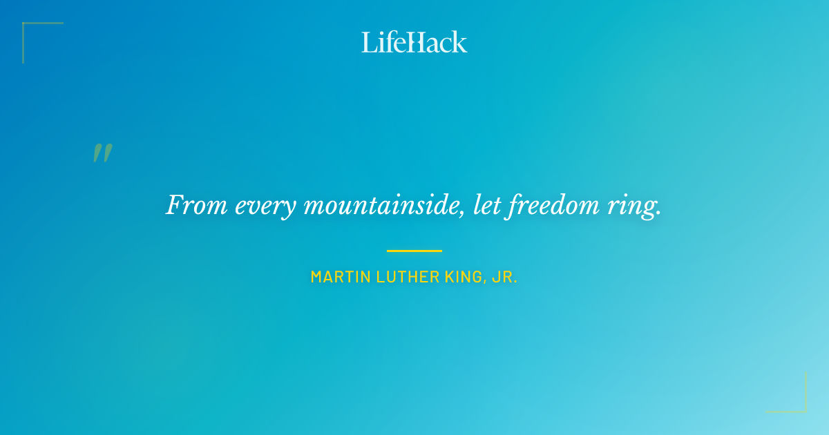 Quote by Martin Luther King, Jr.