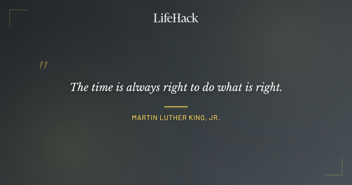 Quote by Martin Luther King, Jr.