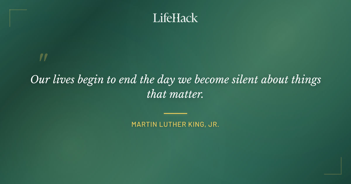 Quote by Martin Luther King, Jr.
