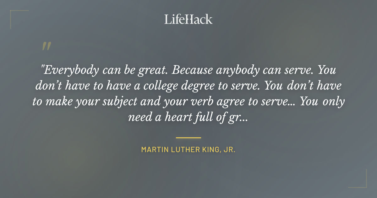 Quote by Martin Luther King, Jr.