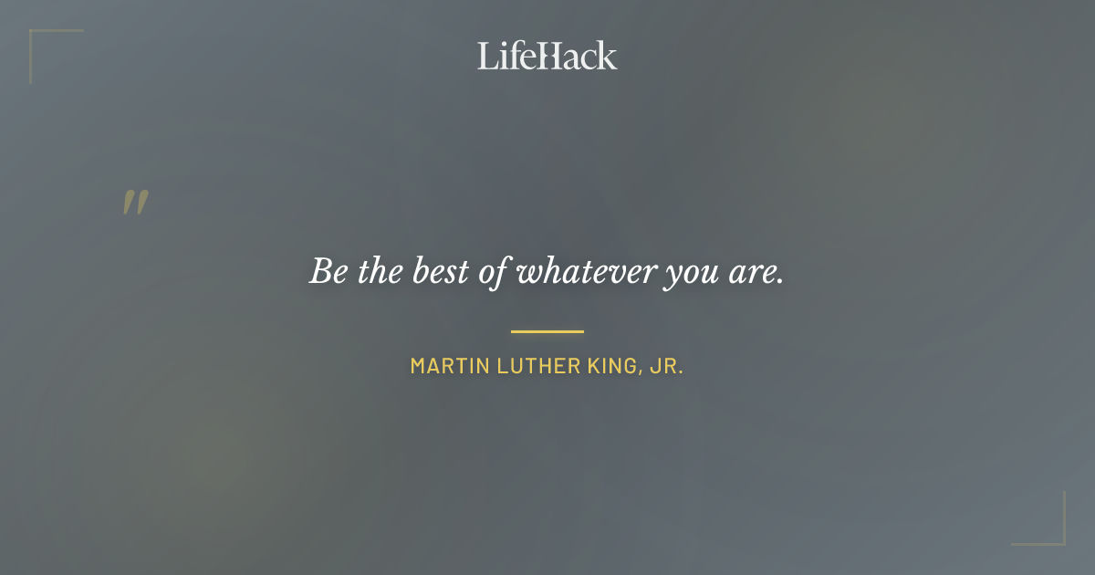 Quote by Martin Luther King, Jr.