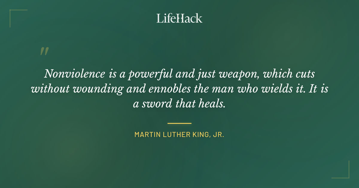 Quote by Martin Luther King, Jr.
