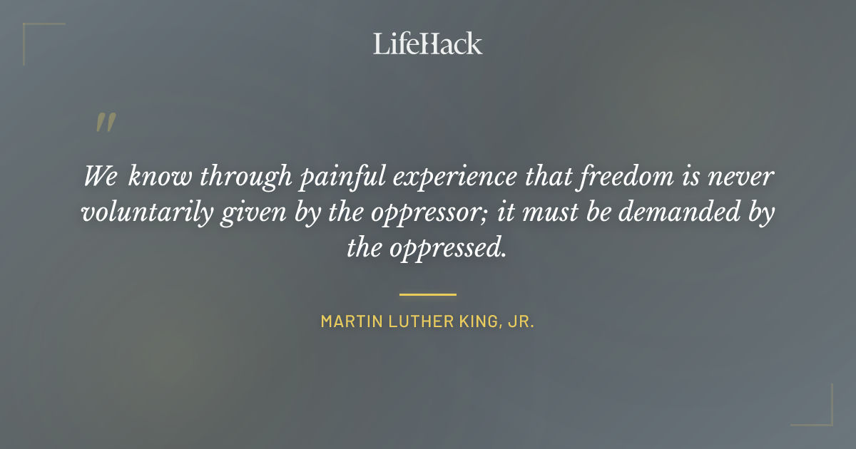 Quote by Martin Luther King, Jr.