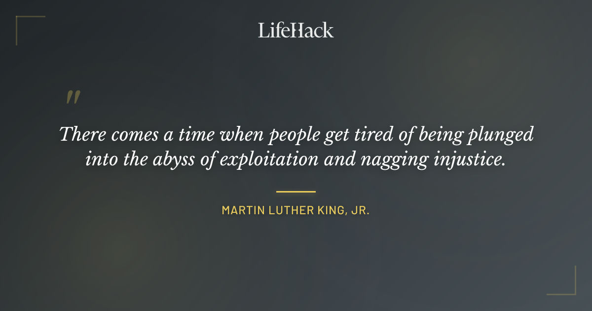 Quote by Martin Luther King, Jr.