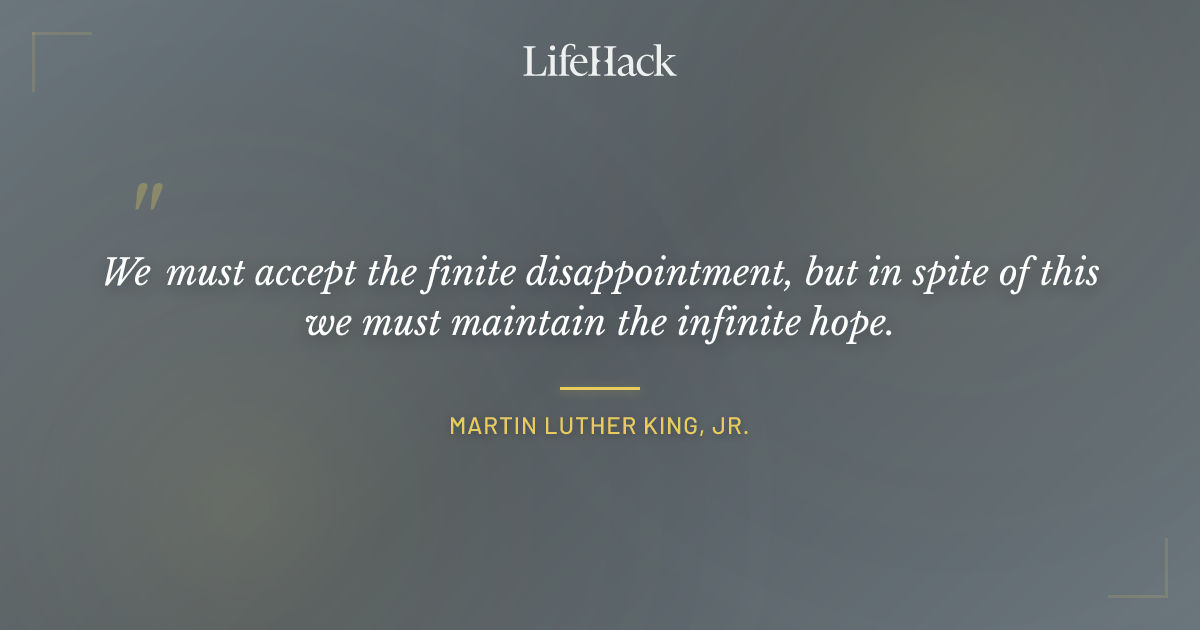 Quote by Martin Luther King, Jr.