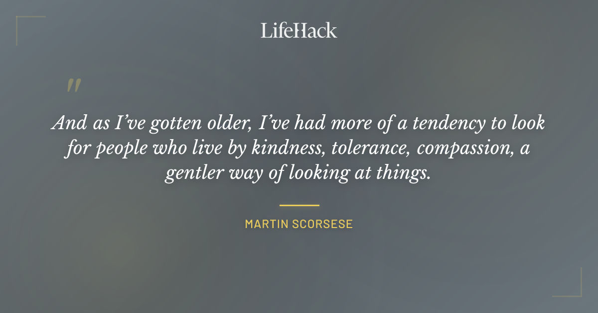 Quote by Martin Scorsese