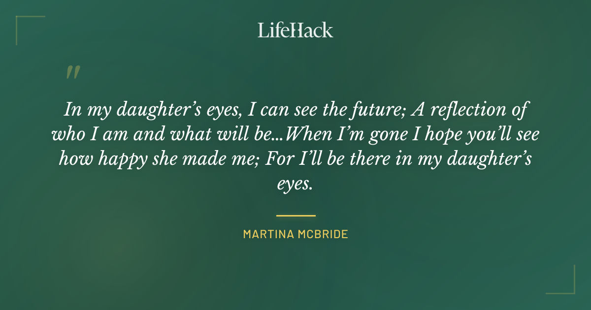 Quote by Martina McBride