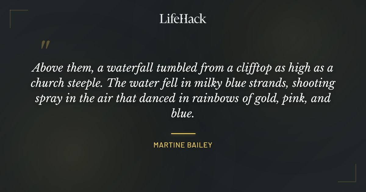 Quote by Martine Bailey