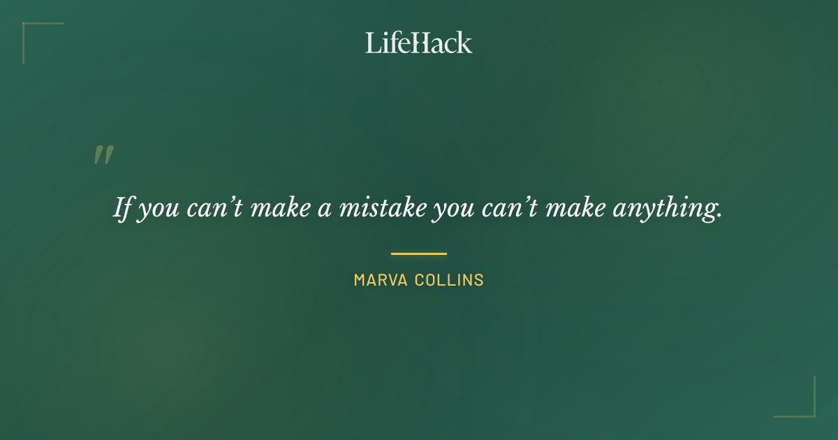 Quote by Marva Collins