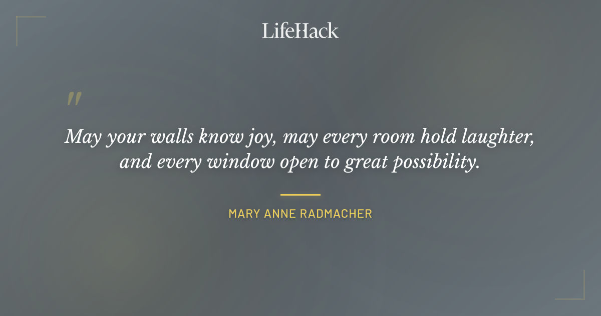 Quote by Mary Anne Radmacher
