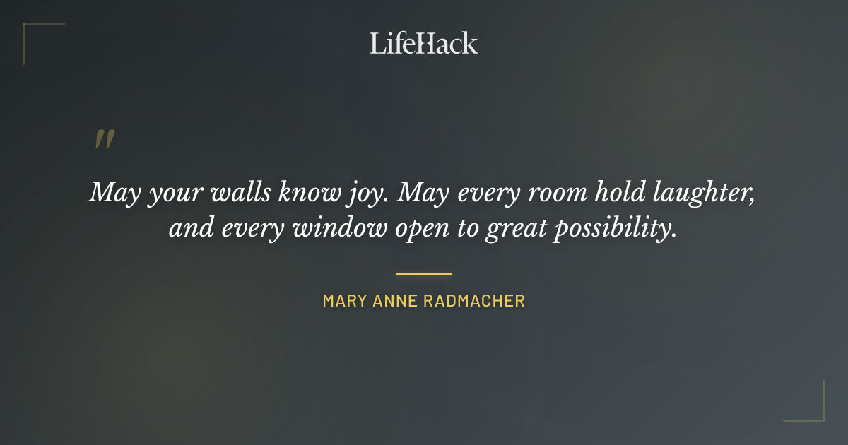Quote by Mary Anne Radmacher