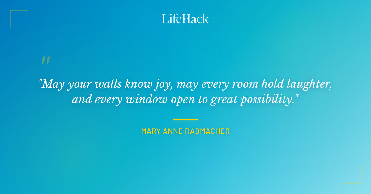 Quote by Mary Anne Radmacher