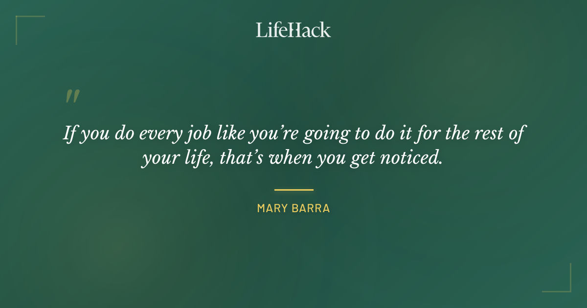 Quote by Mary Barra
